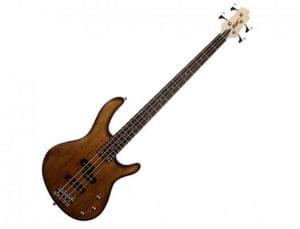 Cort Action PJ OPW 4 String Open Pore Walnut Electric Bass Guitar